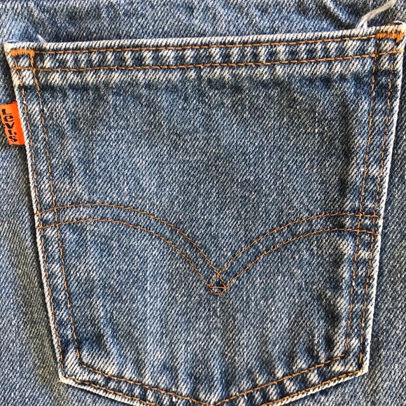 Vintage 517 Levis Orange Tab 34x30 Jeans Made in USA - Picture 3 of 6